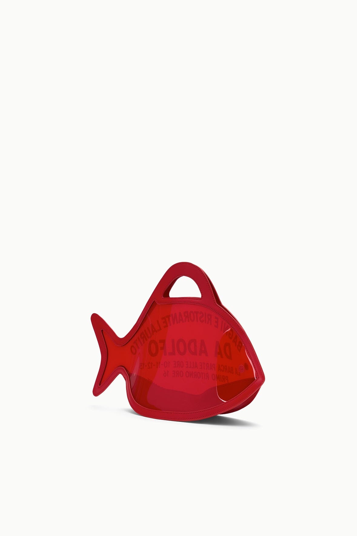Cleo Fish Bag x Da Adolfo | Red Rose