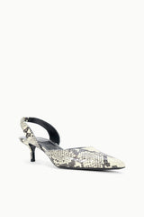 Sebastian Slingback | White Snake
