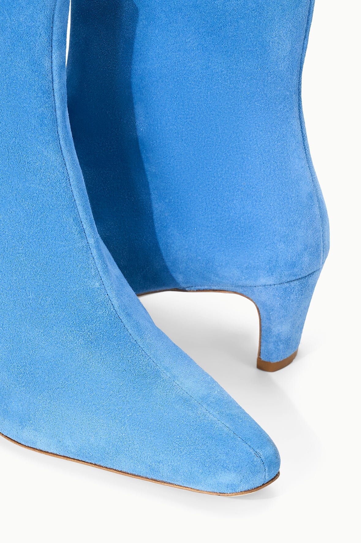 Wally Ankle Boot | STAUD Blue Suede