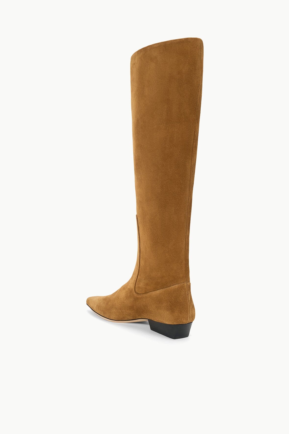 Wally Flat Boot | Tan Suede