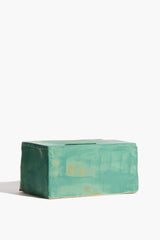 Tissue Box | Satin Patina Glaze