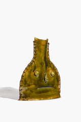 Whipstitch Henry Vase | Green Natural Glaze