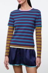 Dillon Tee | Potter Stripe Multi