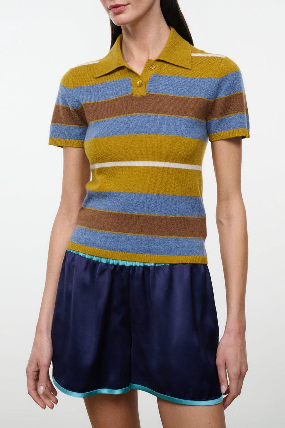 Gino Cashmere Sweater | Canyon Stripe