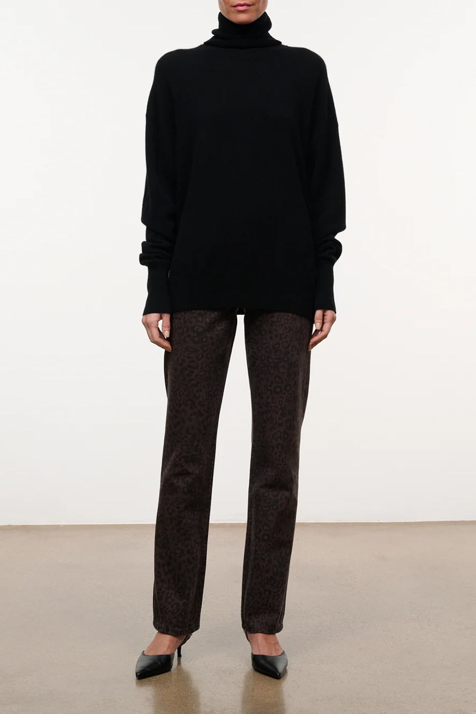 Lane Cashmere Sweater | Black