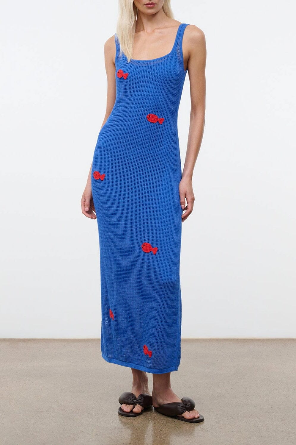 Pietro Dress | Da Adolfo Blue