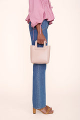 Mini Shirley Leather Bag | Blush